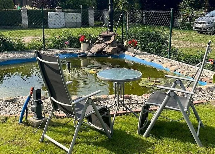 Large With Garden, Close To The Krzynia